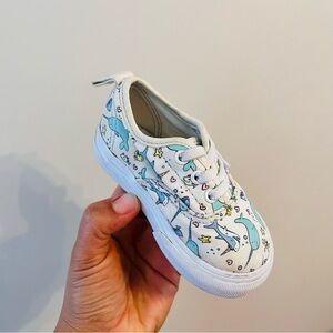 Vans Kids Whales Fantasy Sneakers Dhoes 4.5 toddler